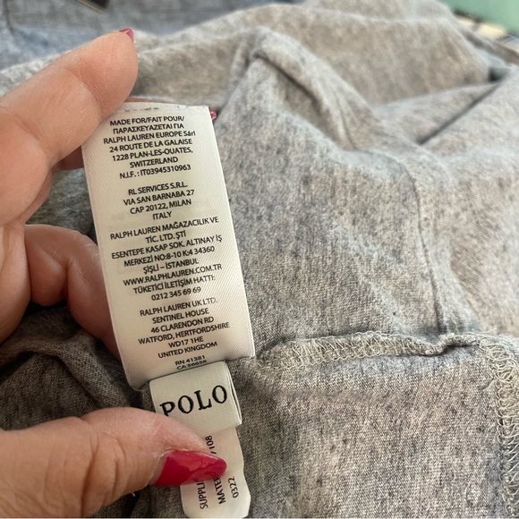 Polo by Ralph Lauren Gray Sweatshirt Hoodie - Picture 8 of 8